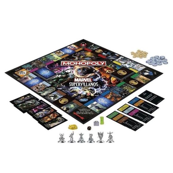 HASBRO - NWT Monopoly Marvel Super Villains Edition. Sealed Box - Picture 8 of 14